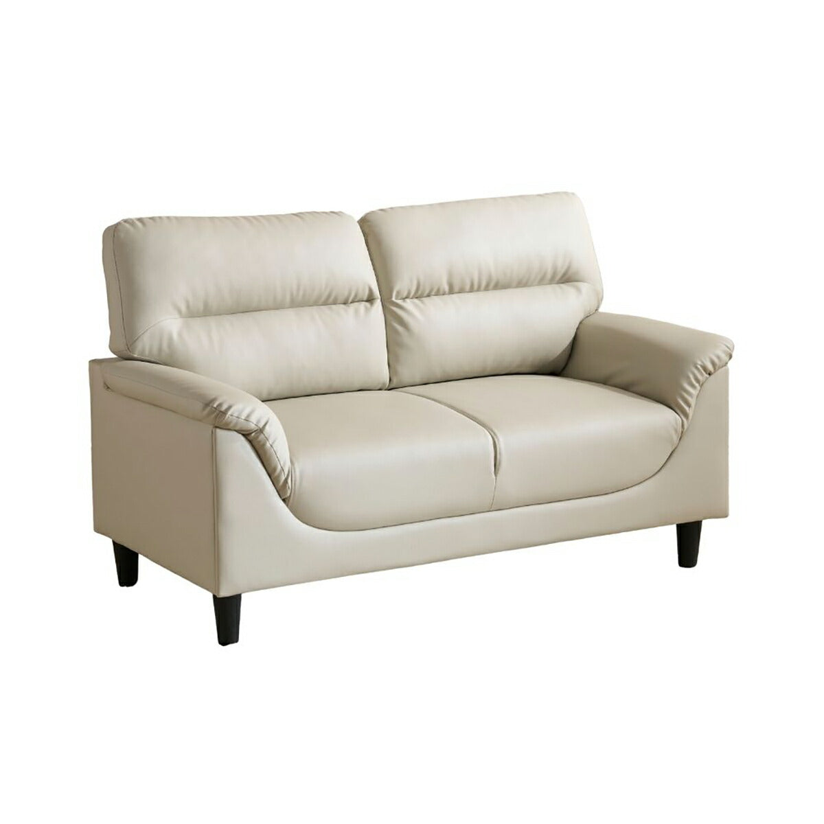 ソファ ソファー 2人掛けソファ 2人掛けソファー 2人掛け 2P 二人掛け ヴィンテージ ローソファー コンパクトソファー リビング リビングソファ レザーソファ レザー 合皮 シンプル リビング 一人暮らし ワンルーム グレー ブラウン 7日内出荷