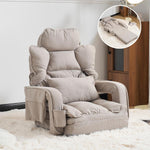 座椅子 リクライニング コンパクト 肘掛け オットマン ゆったり おしゃれ 折りたたみ 42段 チェア ソファ コンパクトソファ フロアソファー フロアチェア 一人掛け リクライニングソファ 1人掛けソファー 一人暮らし 新生活