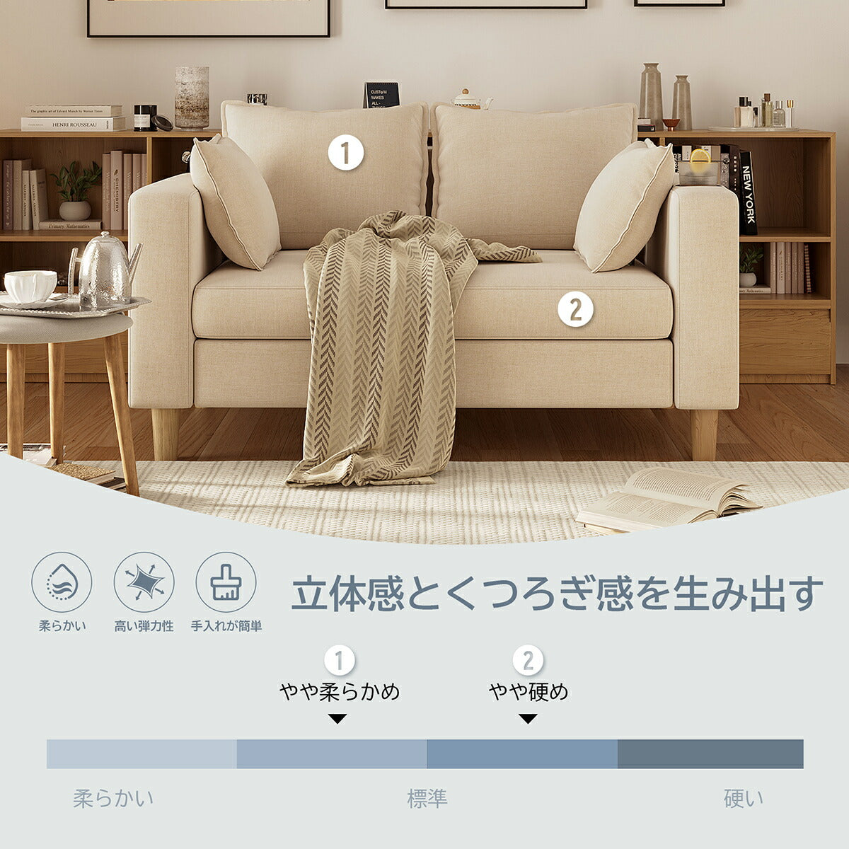 ソファー 2人掛け コンパクト 1人掛け ソファ 北欧 ローソファー 収納付き 一人用 二人用 インテリア おしゃれ かわいい 新生活 2人掛けソファー 二人掛けソファ 2人掛けソファ コンパクトソファ