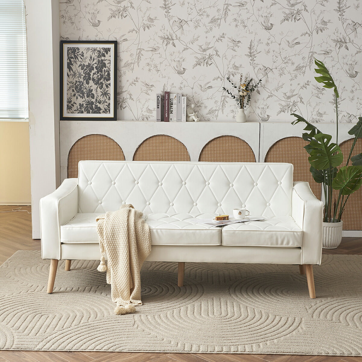 ソファ ソファー 2人掛けソファ 2人掛けソファー 3人掛け 3P 3人掛け ヴィンテージ ローソファー コンパクトソファー リビング リビングソファ レザーソファ レザー 合皮 シンプル リビング 一人暮らし ワンルーム 白 ホワイト 韓国風 北欧