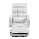 電動 リクライニングチェア リクライニングソファー 1人掛け ハイバック 電動ソファー 電動ソファ 電動リクライニングソファ 14段 リクライニングソファー リクライニング 一人掛け 1人がけソファ 1人用 一人用リクライニング ソファー ホワイト