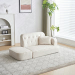 ソファー 2人掛け コンパクト おしゃれ ソファ カウチソファー ローソファー フロアソファー カウチ オットマン 韓国インテリア 韓国 L字 コーナーソファ 2人掛け 二人掛け ベージ リビング 一人暮らし ワンルームュ