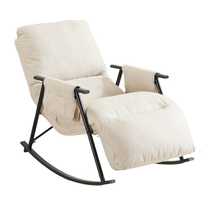 ロッキングチェア リラックス 1人掛け 幅62cm おしゃれ 北欧 モダン パーソナルチェアー リラックスチェア ハイバックチェア 一人掛け ソファ 大人用 疲れない いす 寝室用 客間用 北欧風 組み立て簡単 屋内 屋外 兼用 通気性よい 7日内出荷