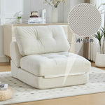 折りたたみ ソファベッド 1人掛け 幅75cm リクライニング フロアソファ コンパクト シングル ソファチェア ベッドチェア 多機能 シェニール生地 一人暮らし 来客用 ワンルーム 省スペース 7日内出荷