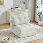 折りたたみ ソファベッド 1人掛け 幅75cm リクライニング フロアソファ コンパクト シングル ソファチェア ベッドチェア 多機能 シェニール生地 一人暮らし 来客用 ワンルーム 省スペース 7日内出荷