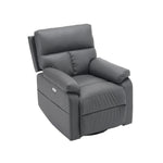 リクライニングソファー 1人掛け 165度調整可能 オットマン一体型 パーソナルチェア PUレザー 収納ポケット付き 耐圧分散 コンパクト 一人暮らし ゲーミングソファー おしゃれ 7日内出荷