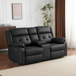 電動リクライニングソファ 2.5人掛け ゼロウォール 左右独立リクライニング USB充電口付き オットマン一体型 電動ソファ 耐圧分散 ハイバック パーソナルチェア リクライニングチェア 二人掛け 7日内出荷