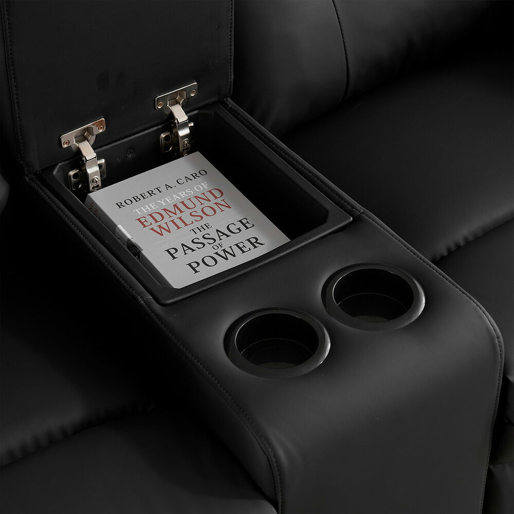 電動リクライニングソファ 2.5人掛け ゼロウォール 左右独立リクライニング USB充電口付き オットマン一体型 電動ソファ 耐圧分散 ハイバック パーソナルチェア リクライニングチェア 二人掛け 7日内出荷