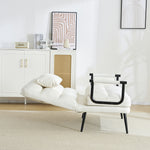 ソファベッド 3WAY 折りたたみ リクライニング 一人掛け カウチソファ 肘付き コンパクト ファブリック 一人暮らし 来客用 7日内出荷