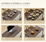 ダイニングテーブルセット 4人掛け 5点セット ダイニングセット おしゃれ 長方形 幅109cm 食卓 2人掛け 4人 ダイニングテーブル ダイニングチェア モダン 北欧 ベンチ 食卓セット 木目調 スチール 新生活 木目調 ナチュラル ブラウン 7日内出荷