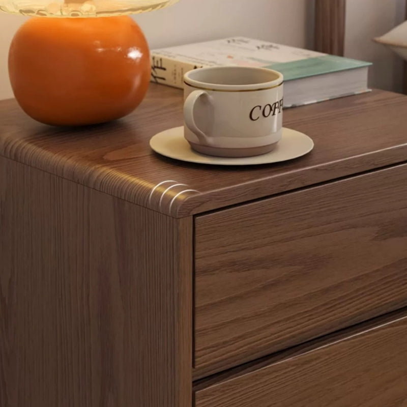 Casaconer | ナイトテーブル・木製ナイトテーブル・木製・おしゃれ・シンプル・寝室・収納