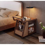 Casaconer | ナイトテーブル・おしゃれ・モダン・サイドテーブル・ベッドサイドチェスト・ベッドサイド・木製・収納