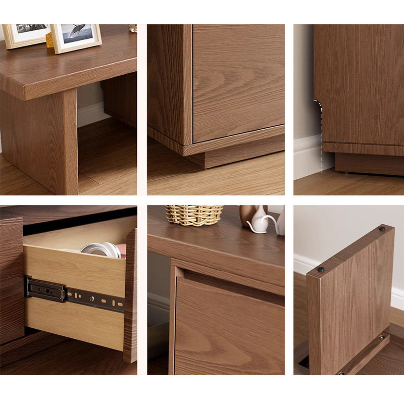 Casaconer | 伸縮・天然木・木製・シンプル・おしゃれ・北欧・韓国・テレビ台・リビング収納・収納棚・一人暮らし・幅195