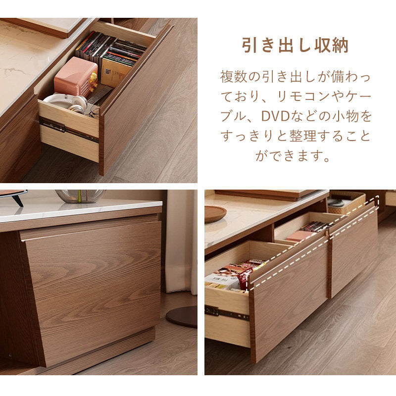 Casaconer | 伸縮・セラミック・セラミック天板・シンプル・おしゃれ・北欧・韓国・テレビ台・リビング収納・収納棚・幅180