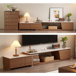 Casaconer | 伸縮・セラミック・セラミック天板・シンプル・おしゃれ・北欧・韓国・テレビ台・リビング収納・収納棚・幅180