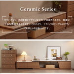 Casaconer | 伸縮・セラミック・セラミック天板・シンプル・おしゃれ・北欧・韓国・テレビ台・リビング収納・収納棚・幅180