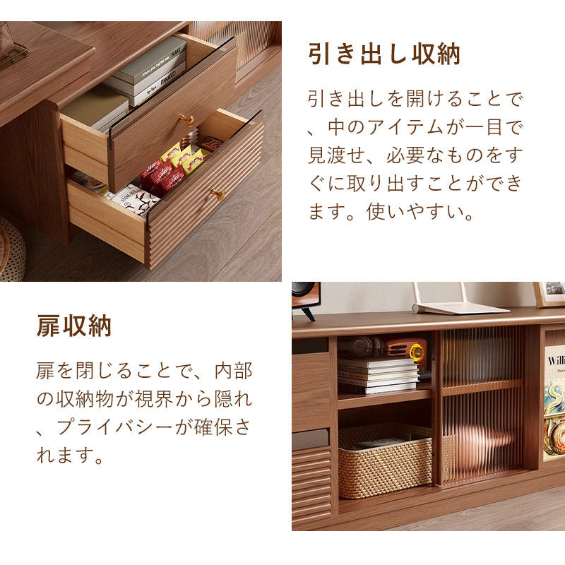 Casaconer | 伸縮・セラミック・セラミック天板・シンプル・おしゃれ・北欧・韓国・テレビ台・リビング収納・収納棚・幅180