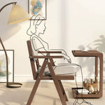 チェア,折りたたみ,椅子,パーソナルチェア,PUレザー,レトロ,安定性