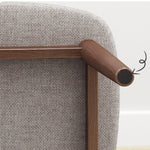 チェア,ダイニングチェア,レトロ,椅子,天然木,北欧風,おしゃれ,滑り止め