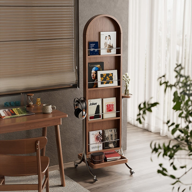 スタンドミラー 全身 ラック アンティーク 木製 鏡付き アーチ アーチ形 木製 全身鏡 収納棚 姿見 収納 鏡 付き ドレッサー メイク コスメ 玄関 リビング収納 ミラー ミラーラック 姿見ドレッサー キャスター付き おしゃれ