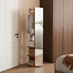 全身鏡 全身ミラー スタンドミラー 姿見 収納 アンティーク 木製 キャスター付き 玄関 おしゃれ スタンド DIY 自撮り鏡 ミラー 鏡 全身鏡 飛散防止加工 全身ミラー ドレッサー スリムミラー インテリア 韓国 収納ラック