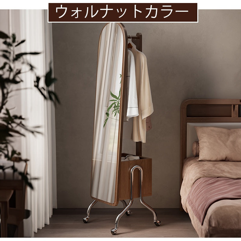 全身鏡 全身ミラー スタンドミラー 姿見 収納 アンティーク 木製 キャスター付き 玄関 おしゃれ スタンド DIY 自撮り鏡 ミラー 鏡 全身鏡 飛散防止加工 全身ミラー ドレッサー スリムミラー インテリア 韓国 収納ラック