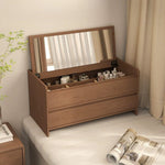 Casaconer | ドレッサー・木製・天然木・おしゃれ・北欧・ナチュラル・韓国・寝室・収納・一人暮らし・幅60・80