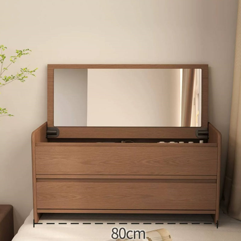 Casaconer | ドレッサー・木製・天然木・おしゃれ・北欧・ナチュラル・韓国・寝室・収納・一人暮らし・幅60・80