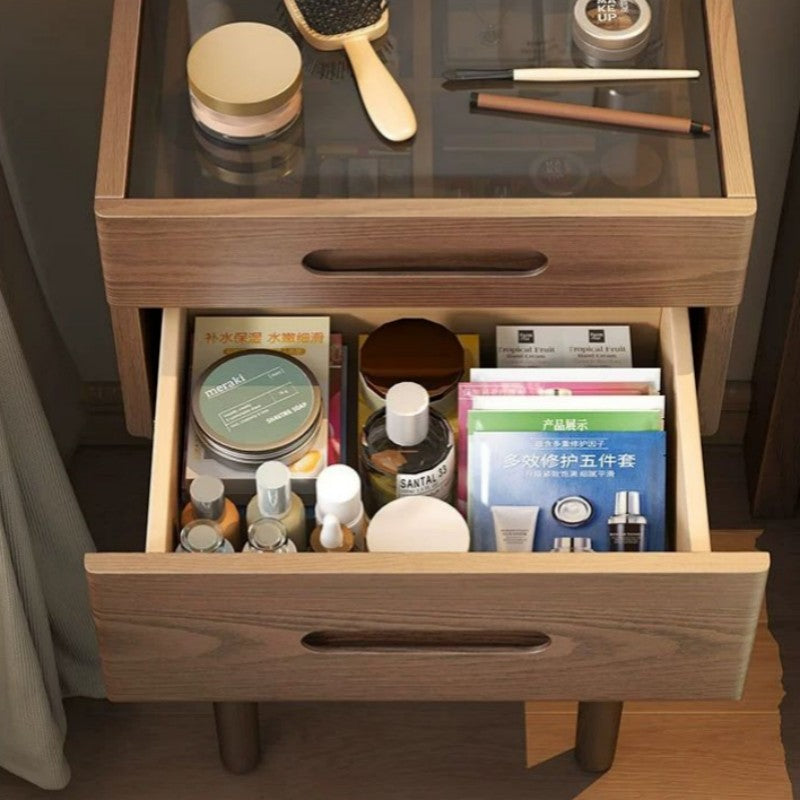 Casaconer | ドレッサー・天然木・木製・ナチュラル・北欧・シンプル・韓国・収納たっぷり・寝室・3段・幅65