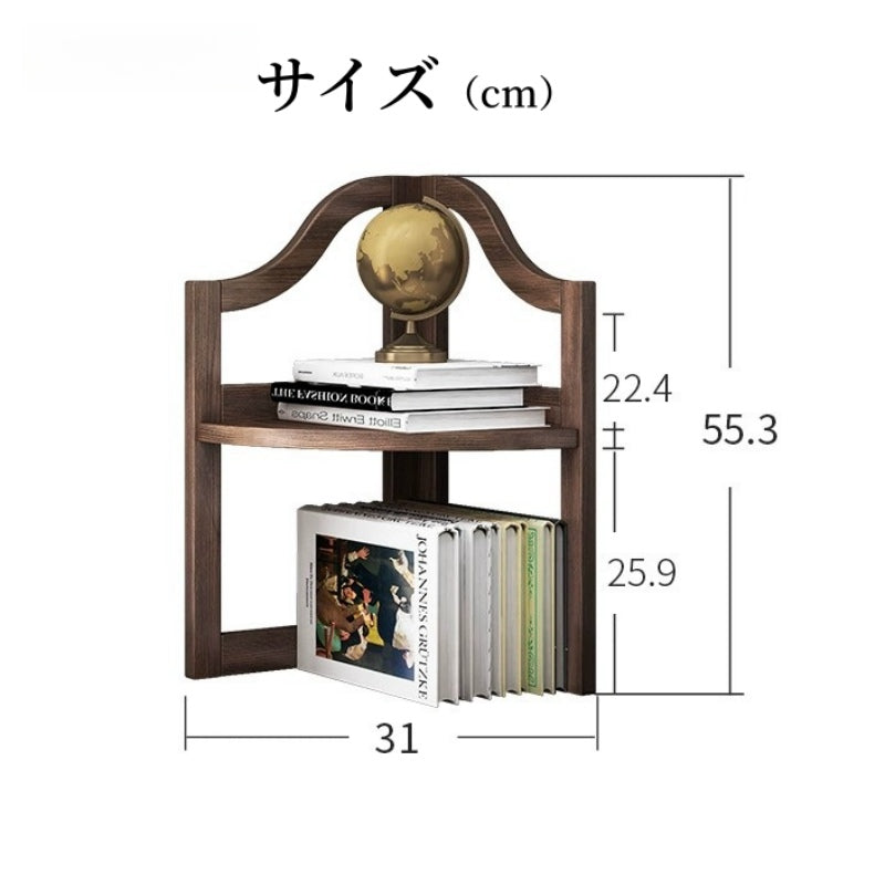 Casaconer | 要組立品・キューブシェルフ・ボックスシェルフ・卓上・本棚・木箱・キューブボックス・ミニ・収納・ルーター・Sサイズ・木製・本棚・什器・収納ボックス・棚・男前インテリア・ブックシェルフ・文庫本・文芸書・新書・冷蔵庫・CD・DVD・BD・ナチュラル・和室・卓上チェスト