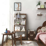 Casaconer | オープンラック・幅45・60cm・1列4段・本棚・スリム・薄型・ラック・シェルフ・ブックシェルフ・オープンシェルフ・おしゃれ・棚・薄型収納・大容量・省スペース・コレクションラック・マガジンラック・コミックラック・コミック収納