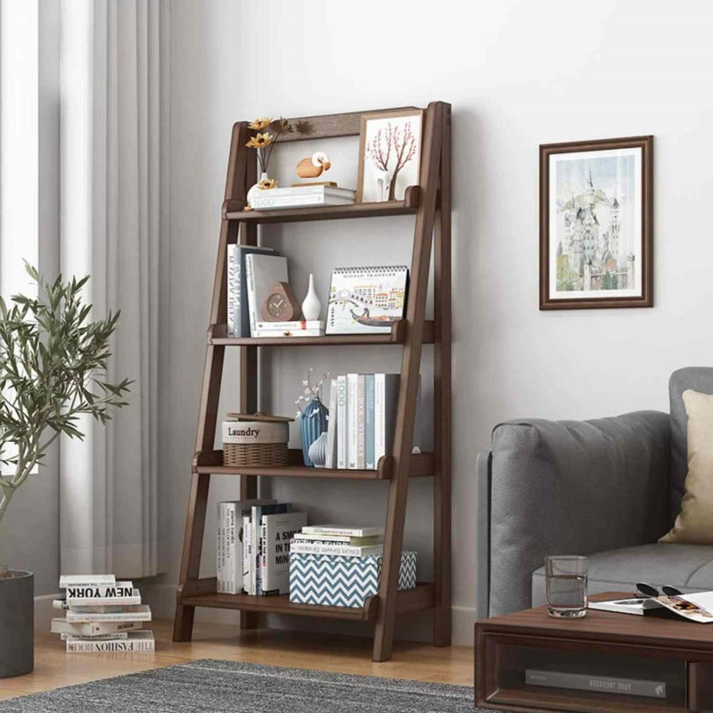 Casaconer | オープンラック・幅45・60cm・1列4段・本棚・スリム・薄型・ラック・シェルフ・ブックシェルフ・オープンシェルフ・おしゃれ・棚・薄型収納・大容量・省スペース・コレクションラック・マガジンラック・コミックラック・コミック収納