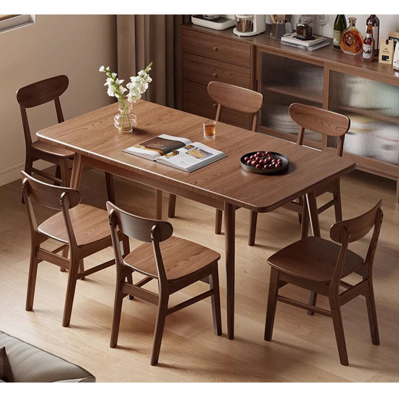 Casaconer | ダイニングテーブル・天然木・折りたたみ式・伸長・収納付き・幅120cm・4人掛け・ナチュラル・モダン・おしゃれ