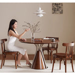 Casaconer | 丸ダイニングテーブル・木製・100・80・4人掛け