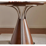 Casaconer | 丸ダイニングテーブル・木製・100・80・4人掛け