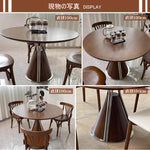 Casaconer | 丸ダイニングテーブル・木製・100・80・4人掛け