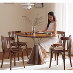 Casaconer | 丸ダイニングテーブル・木製・100・80・4人掛け