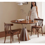 Casaconer | 丸ダイニングテーブル・木製・100・80・4人掛け