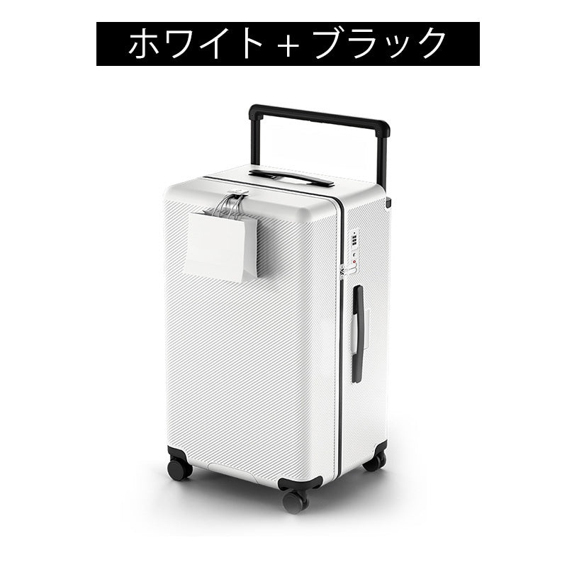 Casaconer | スーツケース・キャリーケース・軽量・静音キャスター・ダブルファスナー・大容量・旅行・出張