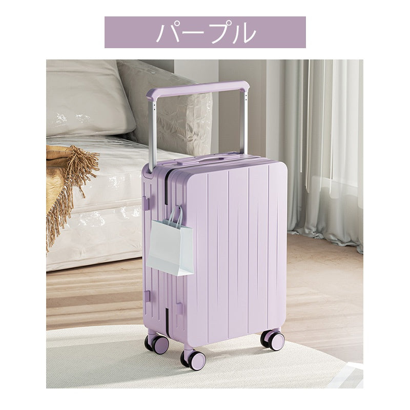 Casaconer | スーツケース・ストッパー付き・機内持ち込み・S・M・軽量・静音・キャリーケース・キャリーバッグ・国内旅・修学旅行・海外旅行・出張・3泊・5泊・小型・大型・大容量・シンプル・ビジネス