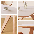 Casaconer | ダイニングテーブル・セラミック天板・木製・リビングテーブル・140・幅140・160・180・4人掛け・6人掛け