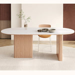 Casaconer | ダイニングテーブル・セラミック天板・木製・リビングテーブル・140・幅140・160・180・4人掛け・6人掛け