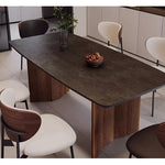 Casaconer | ダイニングテーブル・セラミック天板・木製・リビングテーブル・140・幅140・160・180・4人掛け・6人掛け