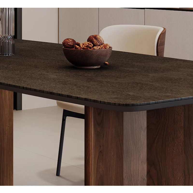 Casaconer | ダイニングテーブル・セラミック天板・木製・リビングテーブル・140・幅140・160・180・4人掛け・6人掛け