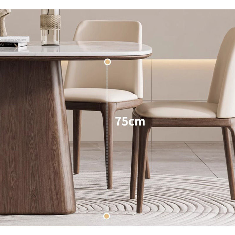 Casaconer | ダイニングテーブル・円形・テーブル・セラミック・木製・モダン・幅80・100・3人掛け