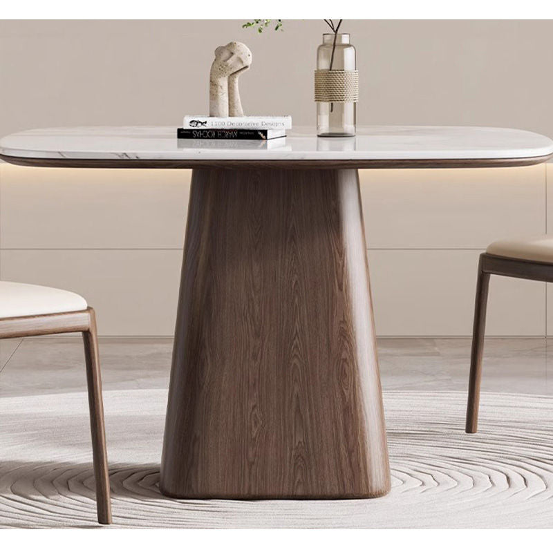 Casaconer | ダイニングテーブル・円形・テーブル・セラミック・木製・モダン・幅80・100・3人掛け