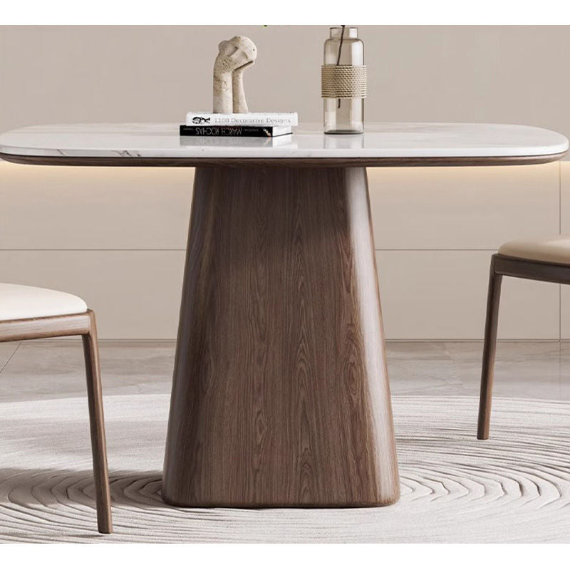 Casaconer | ダイニングテーブル・円形・テーブル・セラミック・木製・モダン・幅80・100・3人掛け