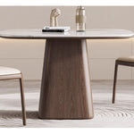 Casaconer | ダイニングテーブル・円形・テーブル・セラミック・木製・モダン・幅80・100・3人掛け