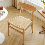 チェア,ダイニングチェア,ラタン,椅子,天然木,藤編み,ナチュラル,高さ
