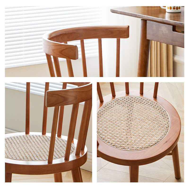 チェア,ダイニングチェア,ラタン,椅子,無垢材,藤編み,ナチュラル,ディテール